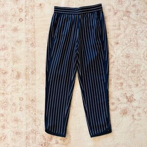 J. Crew Navy Pinstripe Pants